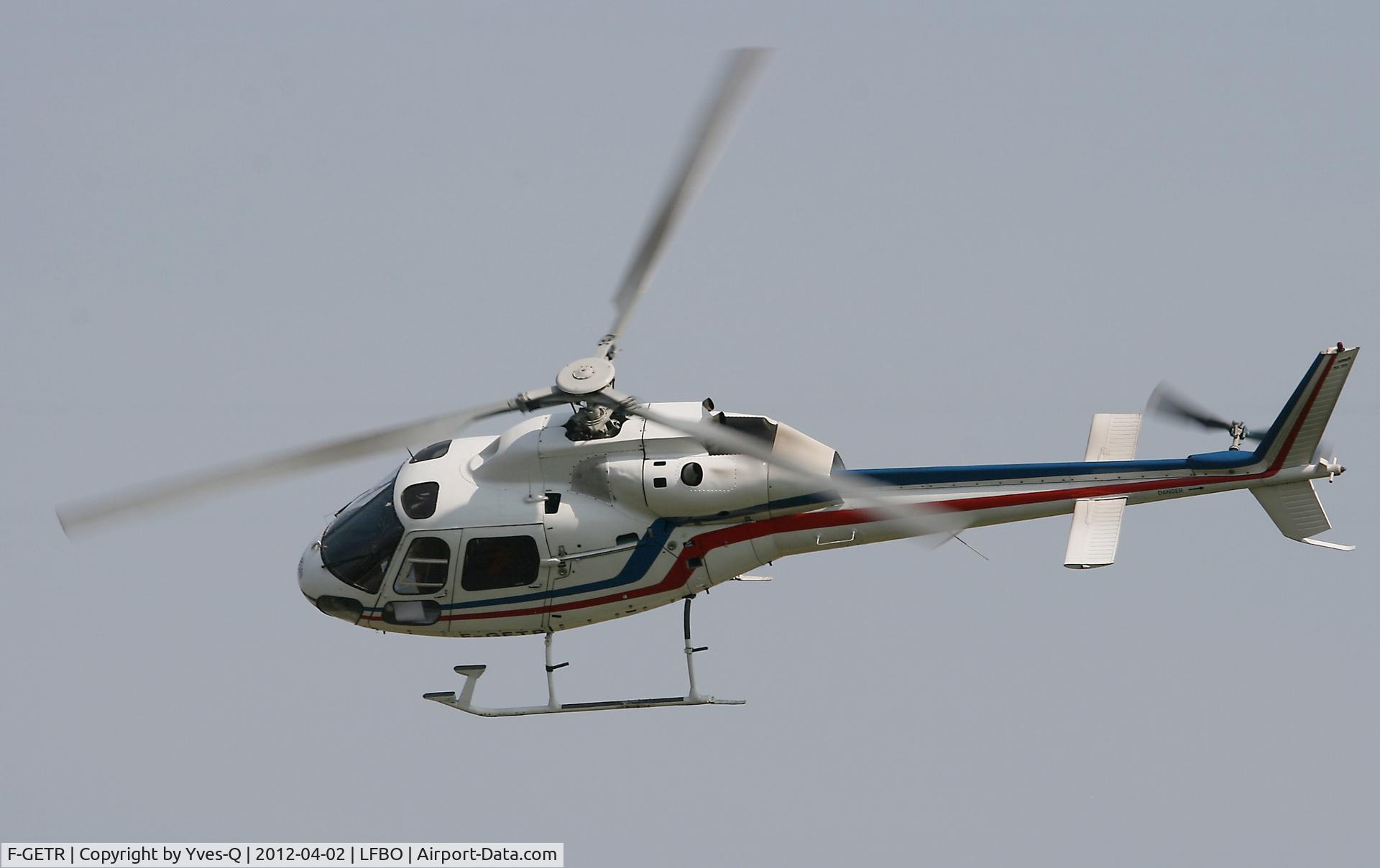 F-GETR, Eurocopter AS-355F-2 Ecureuil 2 C/N 5060, Aerospatiale AS-355F-2 Ecureuil 2, Helifrance, Toulouse-Blagnac Airport (LFBO-TLS)