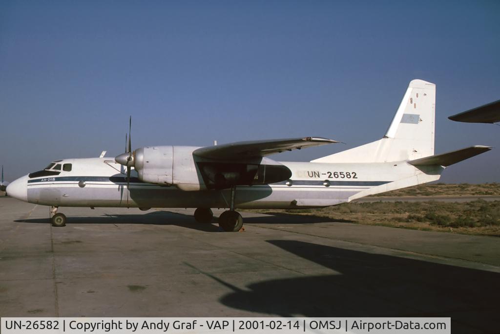 UN-26582, 1984 Antonov An-26B C/N 57313504, Antonov 26