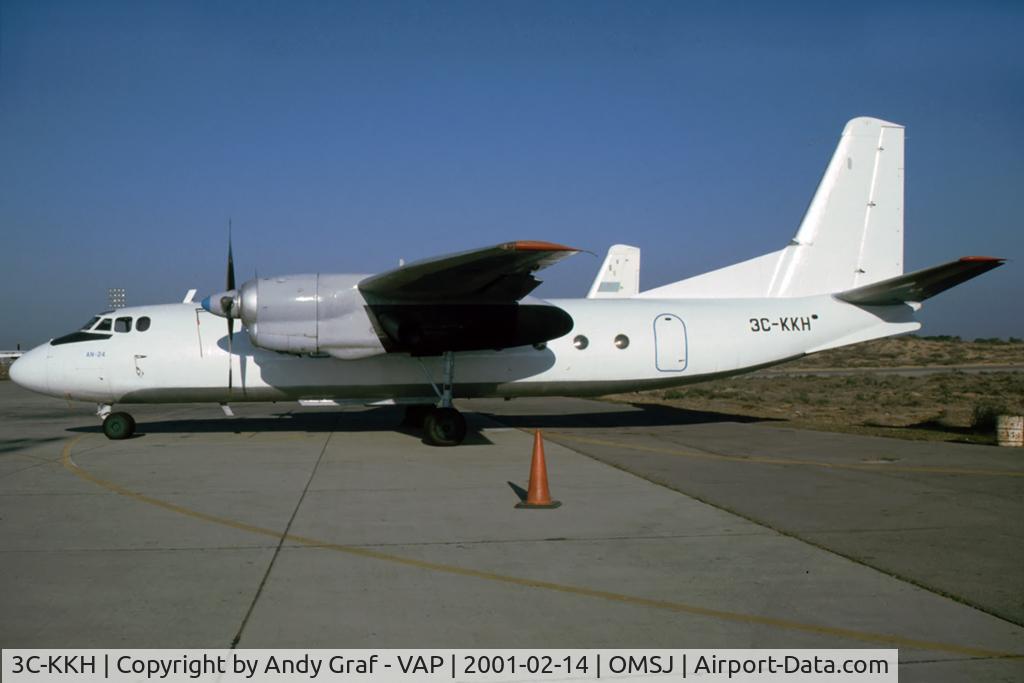 3C-KKH, 1972 Antonov An-24RV C/N 27307701, Antonov 24