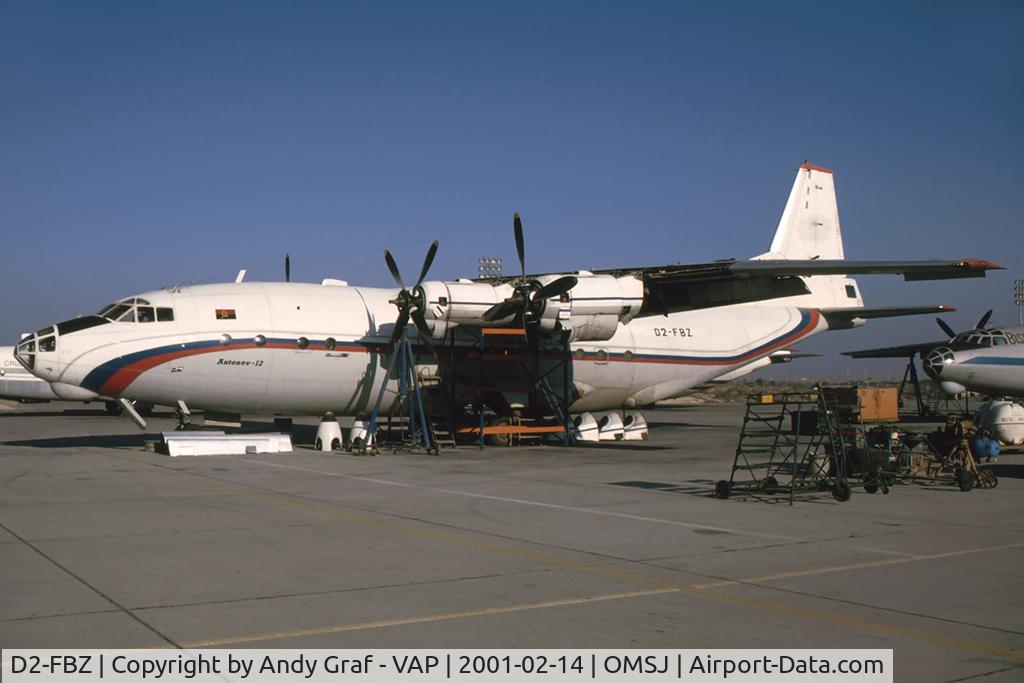D2-FBZ, 1968 Antonov An-12BK C/N 8346010, Antonov 12