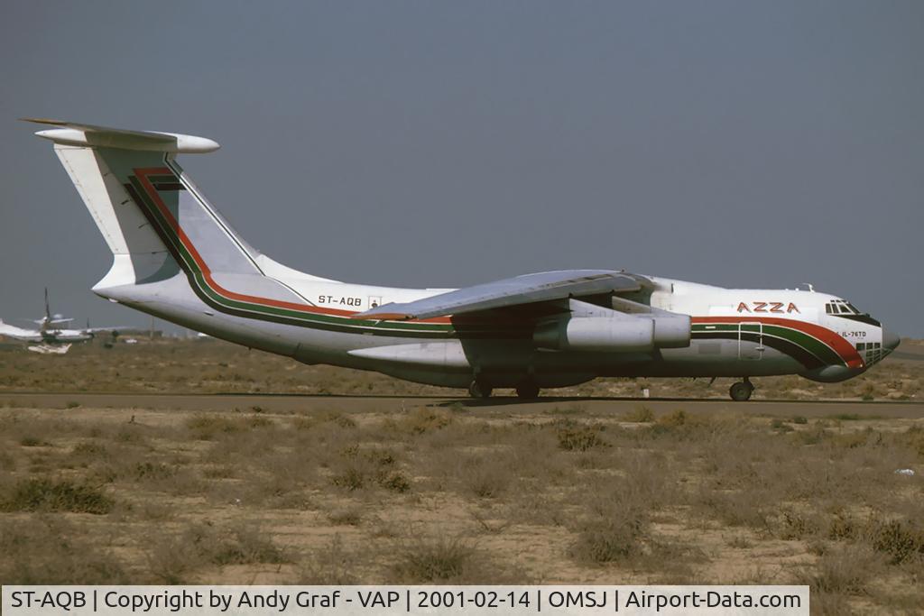 ST-AQB, 1985 Ilyushin IL-76TD C/N 0053460795, AZZA IL76
