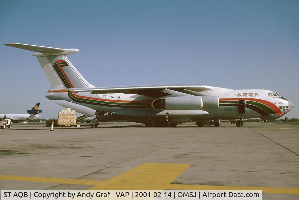 ST-AQB, 1985 Ilyushin IL-76TD C/N 0053460795, AZZA IL76