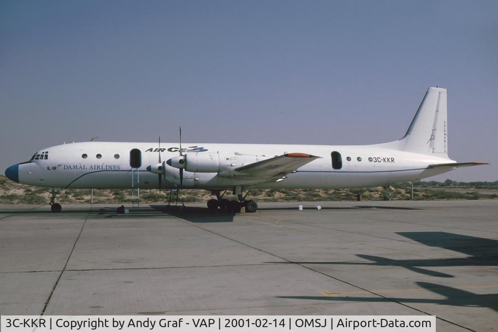 3C-KKR, Ilyushin Il-18 C/N 185008603, Air Cess IL18