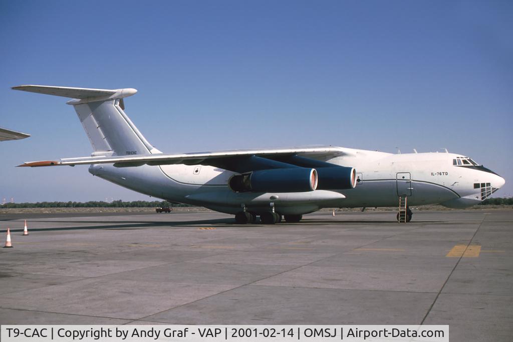 T9-CAC, Ilyushin IL 76TD C/N 23437076, Bio Air IL76