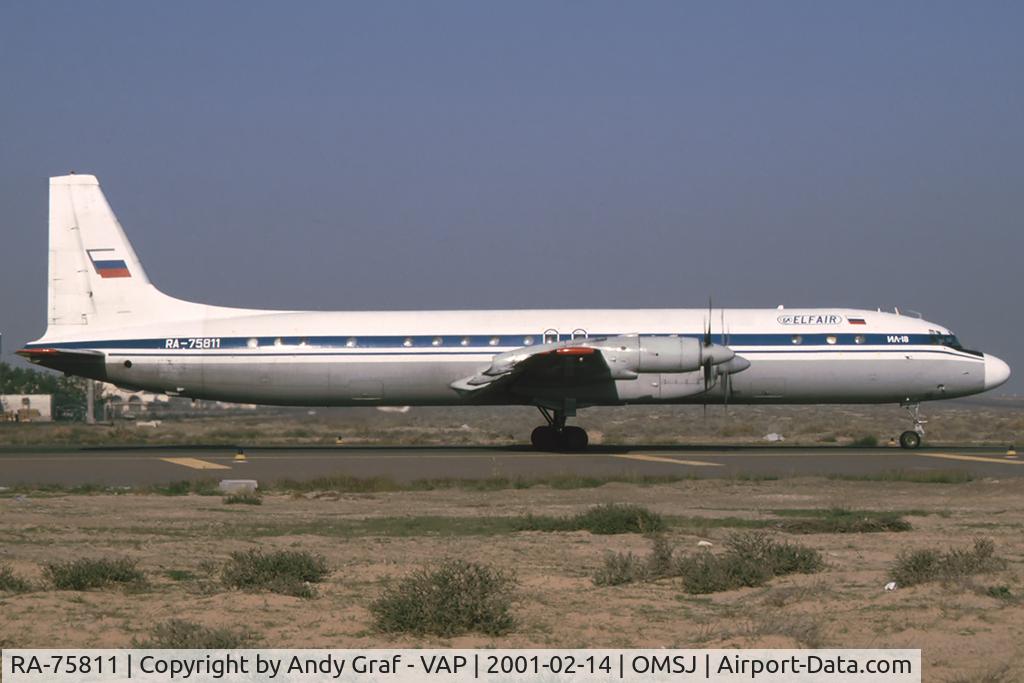 RA-75811, Ilyushin Il-18 C/N 182004504, Elf Air IL18