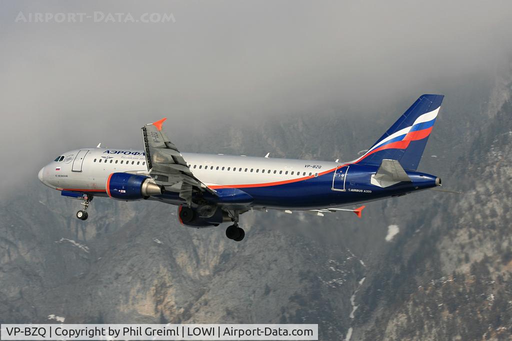 VP-BZQ, 2008 Airbus A320-214 C/N 3627, Taken at INN