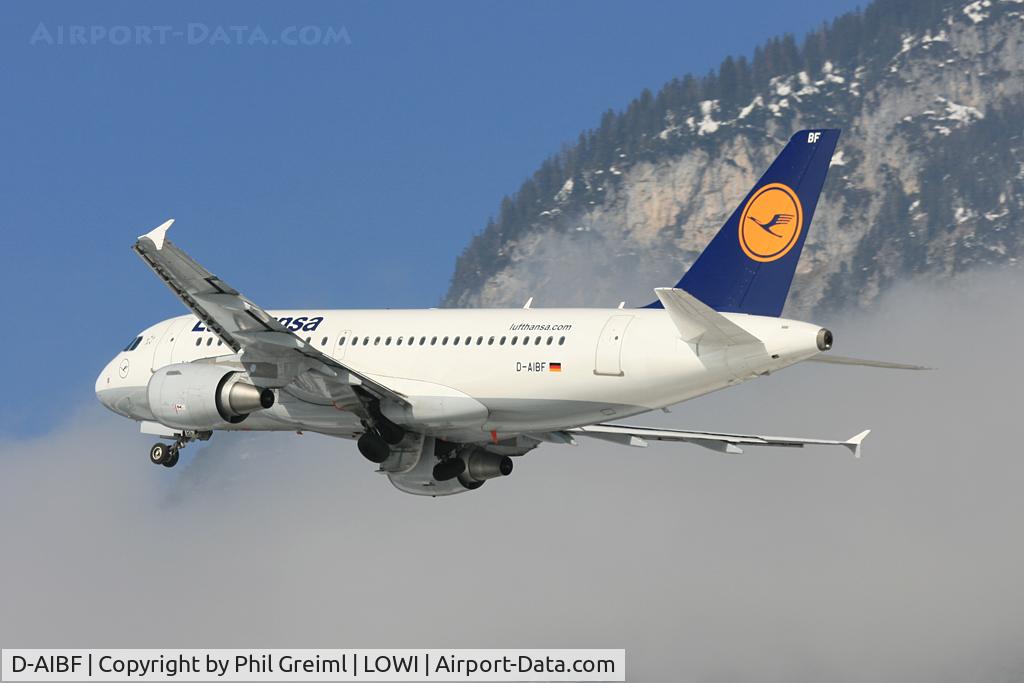 D-AIBF, 2011 Airbus A319-112 C/N 4796, Taken at INN