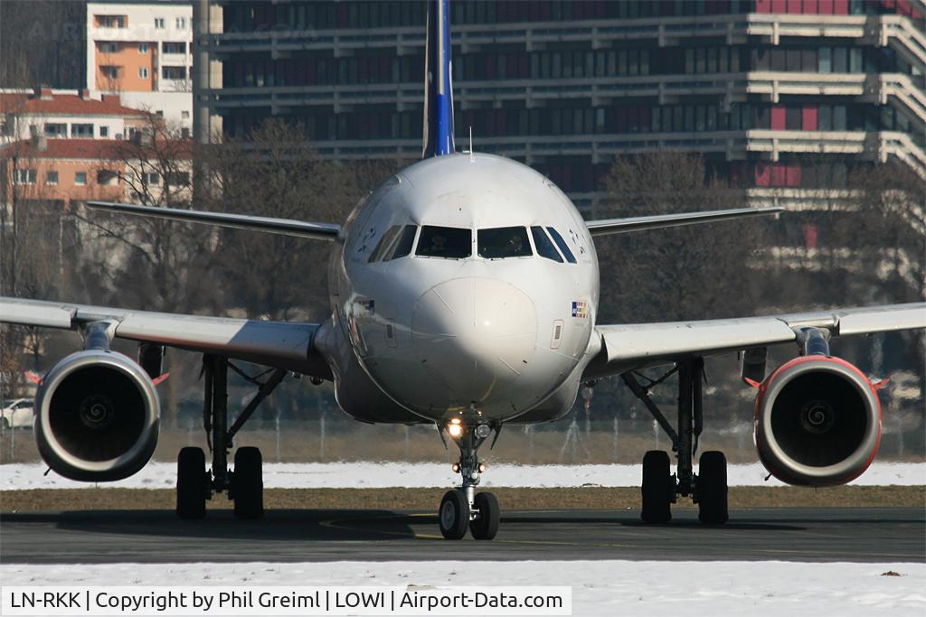 LN-RKK, 2002 Airbus A321-232 C/N 1848, Taken at INN