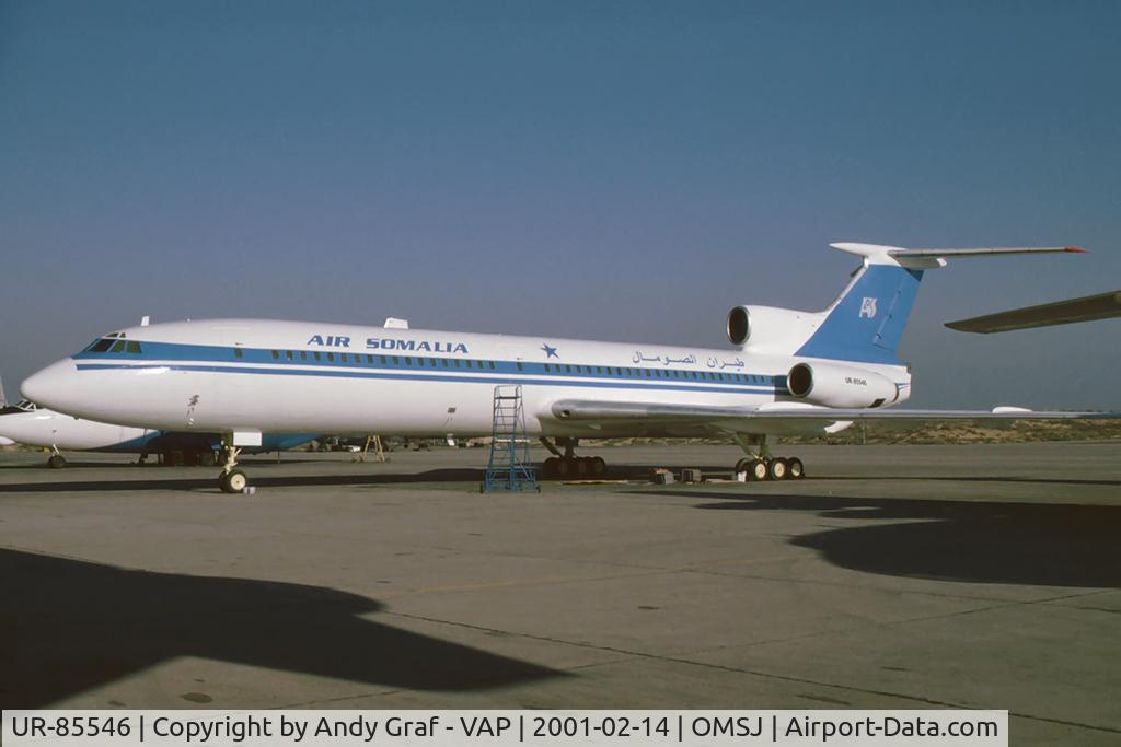 UR-85546, 1982 Tupolev Tu-154B-2 C/N 82A546, Air Somalia TU154B-2