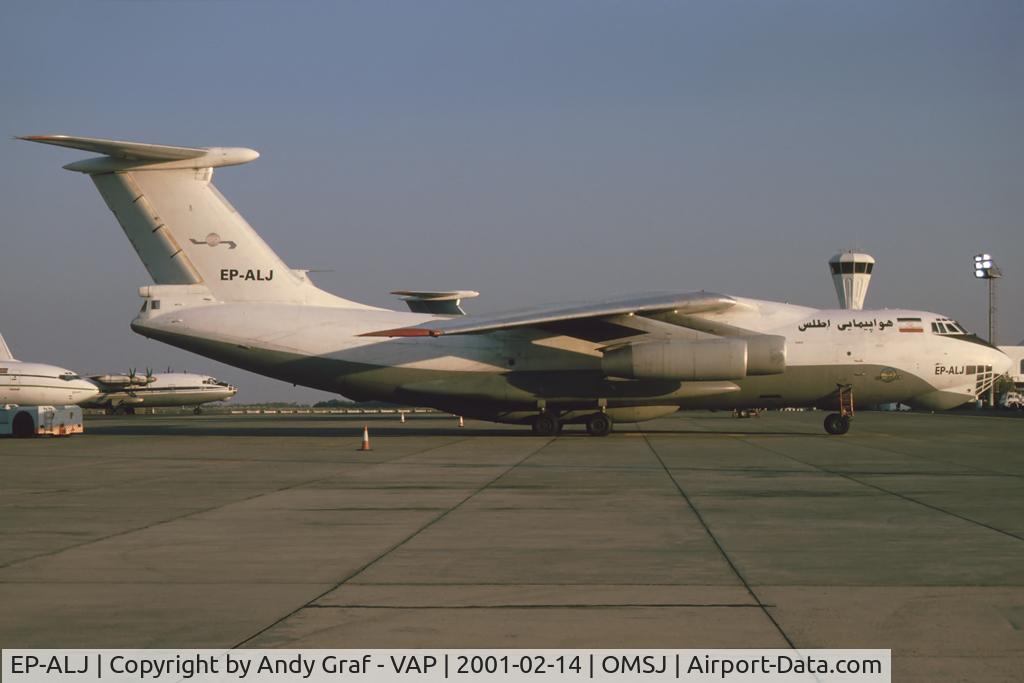 EP-ALJ, Ilyushin IL-76TD C/N 0013434018, Atlas Air IL76