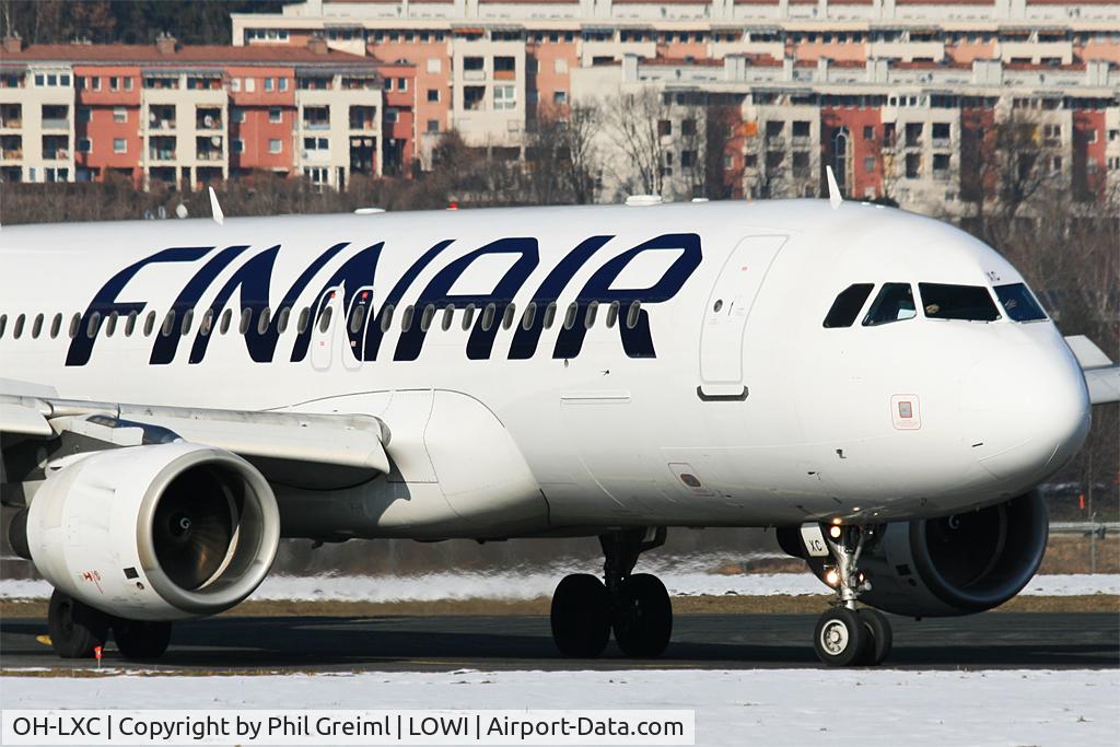 OH-LXC, 2001 Airbus A320-214 C/N 1544, Taken at INN