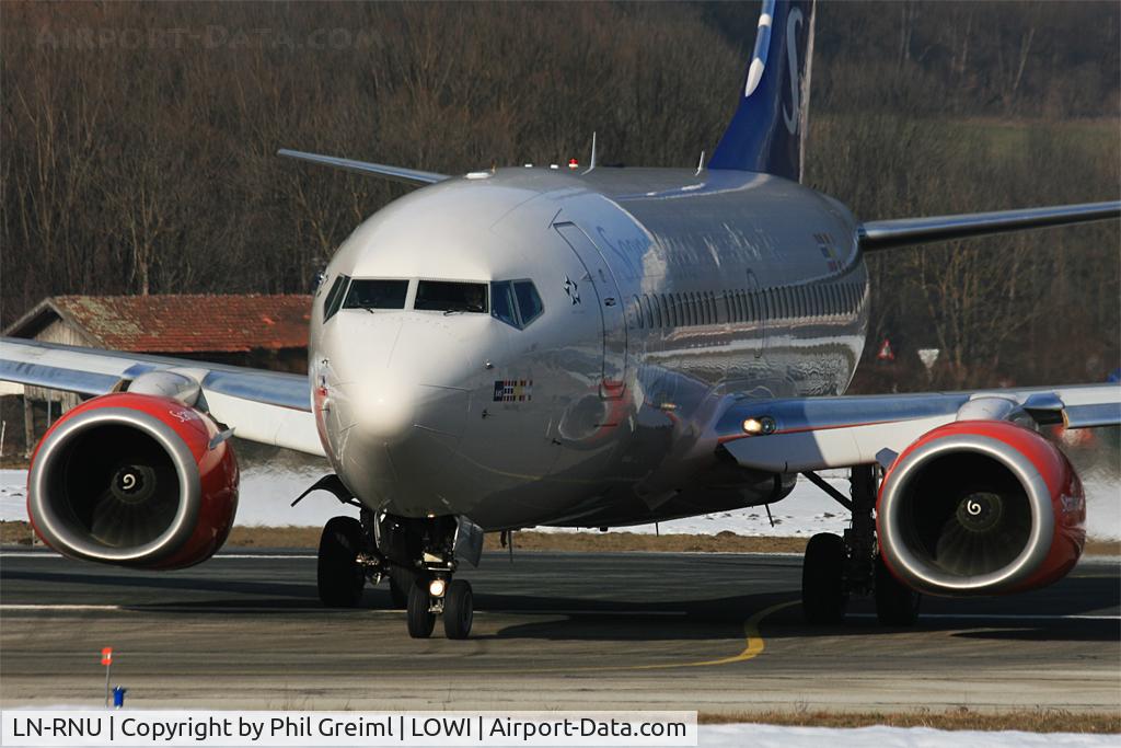 LN-RNU, 2009 Boeing 737-783 C/N 34548, Taken at INN