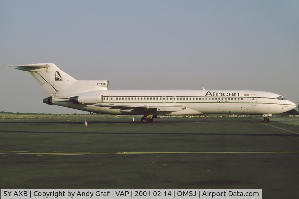 5Y-AXB, 1968 Boeing 727-231 C/N 19565, African Express 727-200