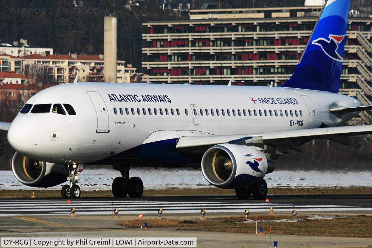 OY-RCG, 2012 Airbus A319-115 C/N 5079, Taken at INN