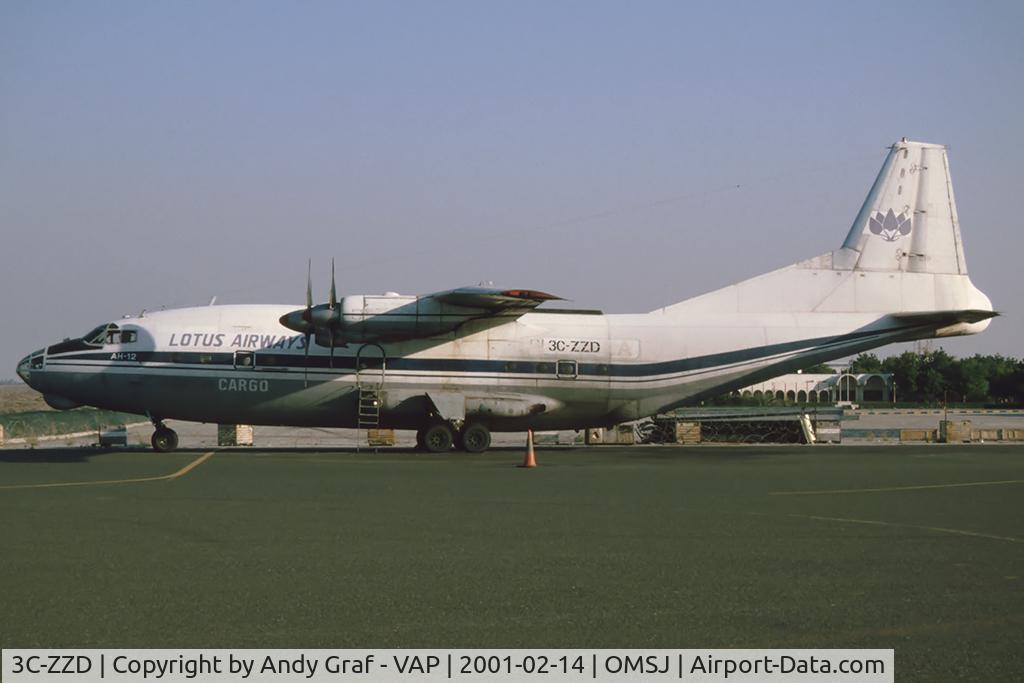 3C-ZZD, Antonov An-12 C/N 00347305, Lotus Airways AN12