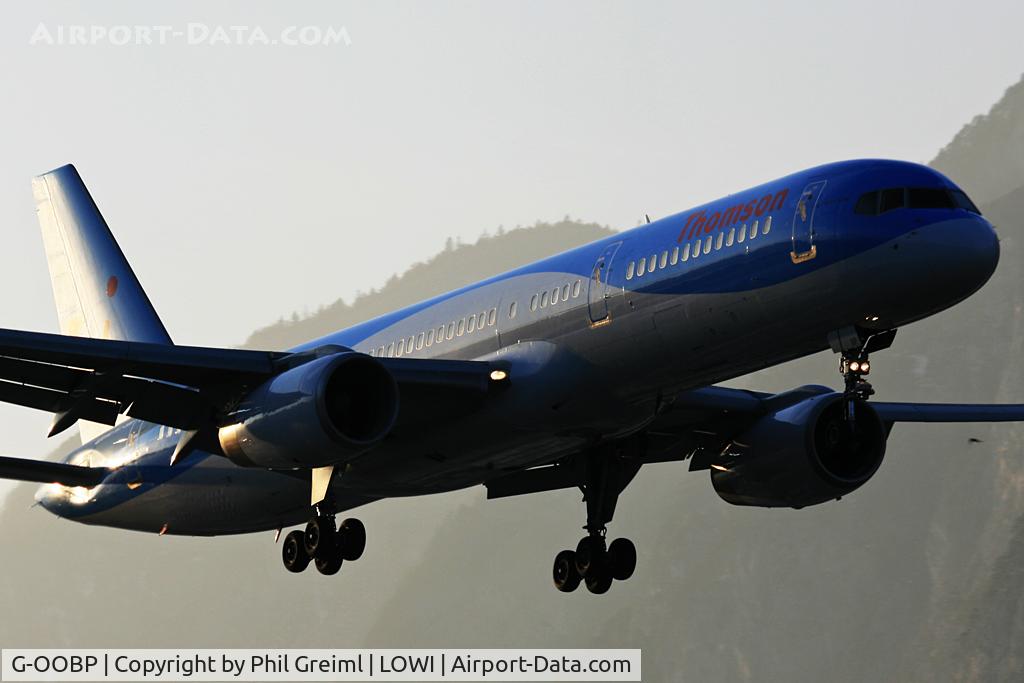 G-OOBP, 2000 Boeing 757-2G5 C/N 30394, Taken at INN
