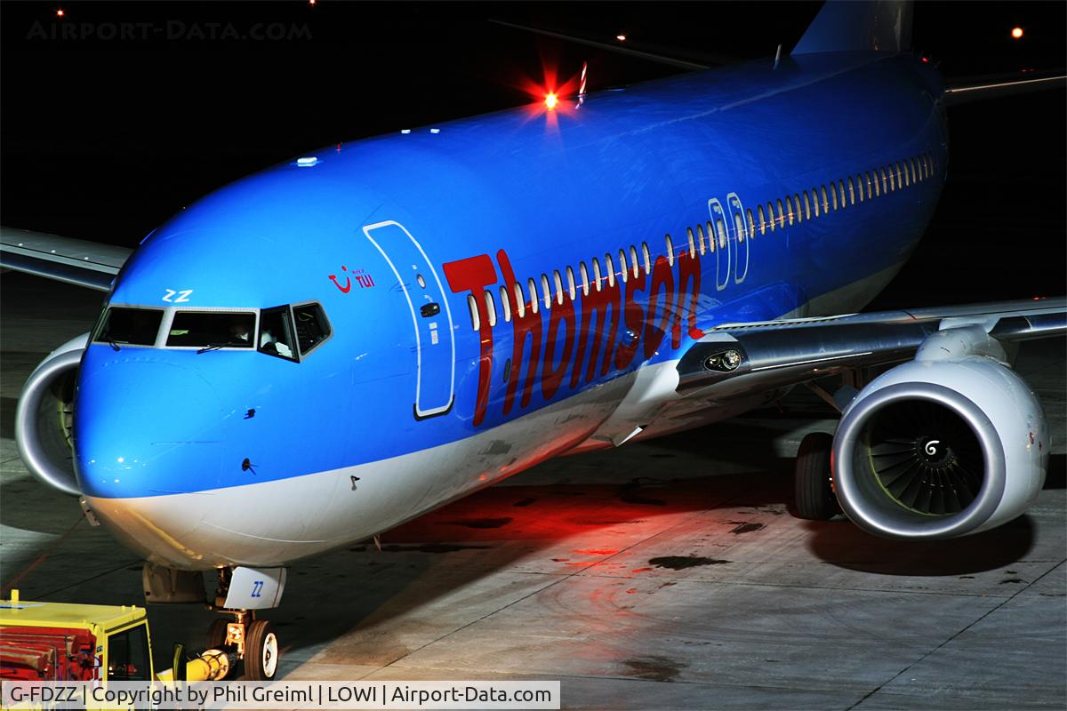 G-FDZZ, 2011 Boeing 737-8K5 C/N 37262, Taken at INN