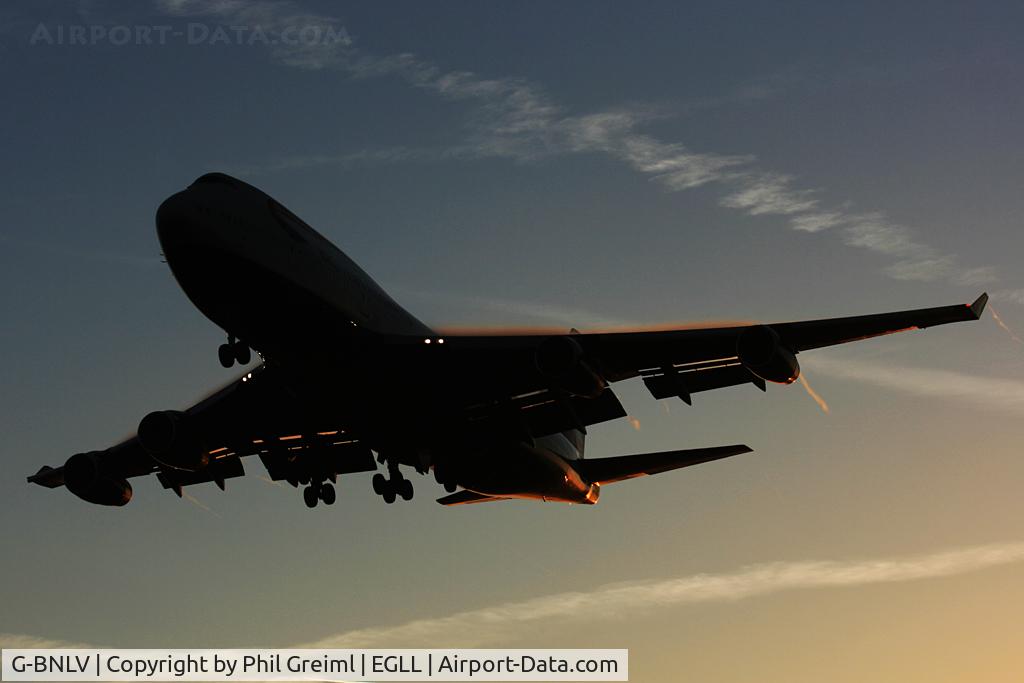 G-BNLV, 1992 Boeing 747-436 C/N 25427, Taken at EGLL.