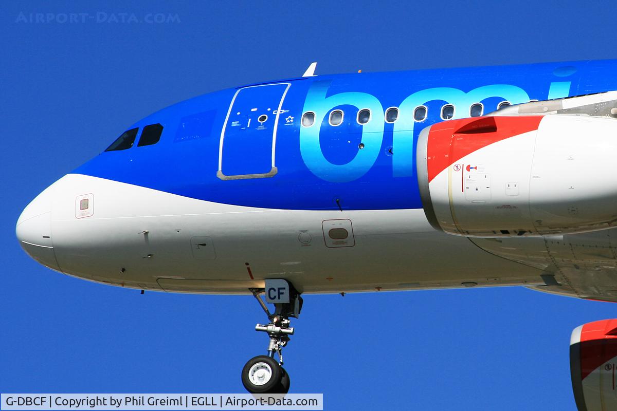 G-DBCF, 2005 Airbus A319-131 C/N 2466, Taken at EGLL.