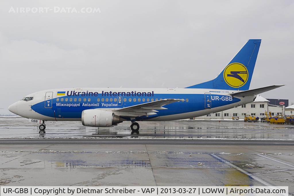UR-GBB, 1997 Boeing 737-5L9 C/N 28995, Ukraine International Boeing 737-500