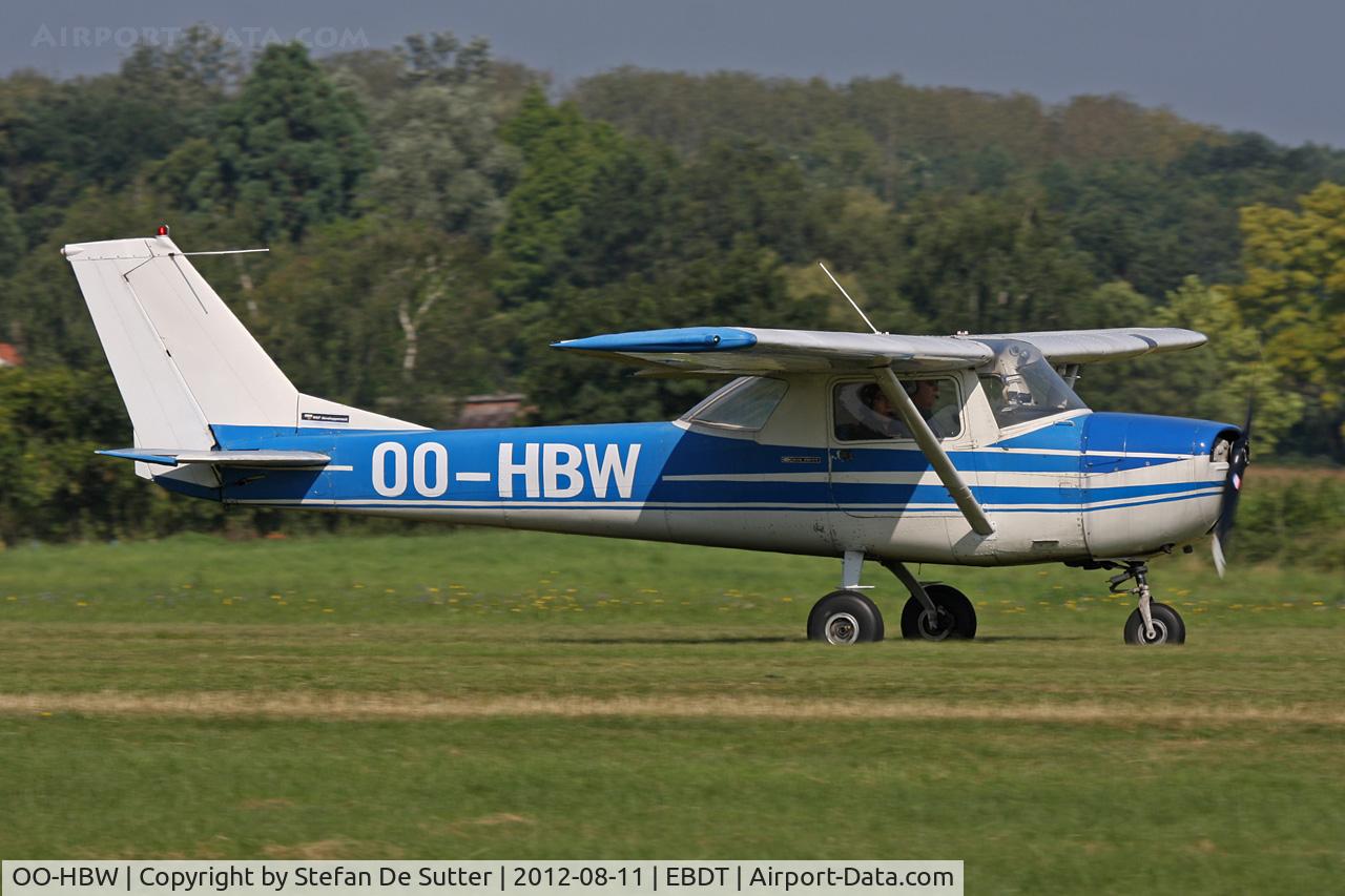 OO-HBW, 1967 Reims F150G C/N F150-0144, Schaffen Fly In 2012.