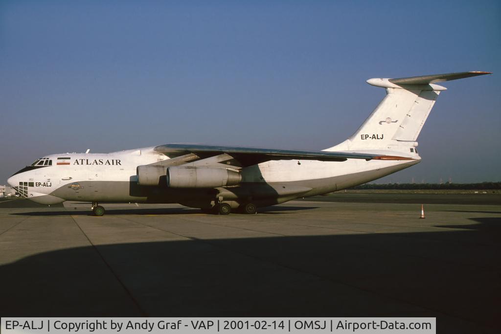 EP-ALJ, Ilyushin IL-76TD C/N 0013434018, Atlas Air IL76