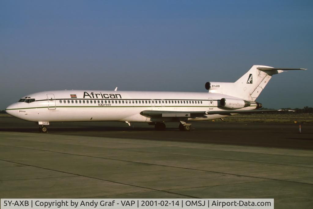 5Y-AXB, 1968 Boeing 727-231 C/N 19565, African Express 727-200
