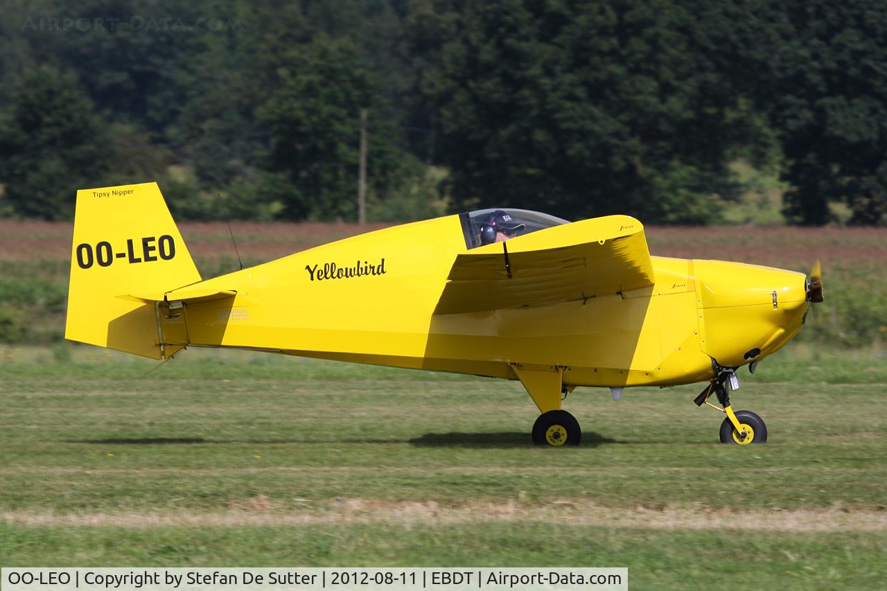 OO-LEO, 1962 Tipsy T-66S Nipper 2 C/N 62, Schaffen Fly In 2012.