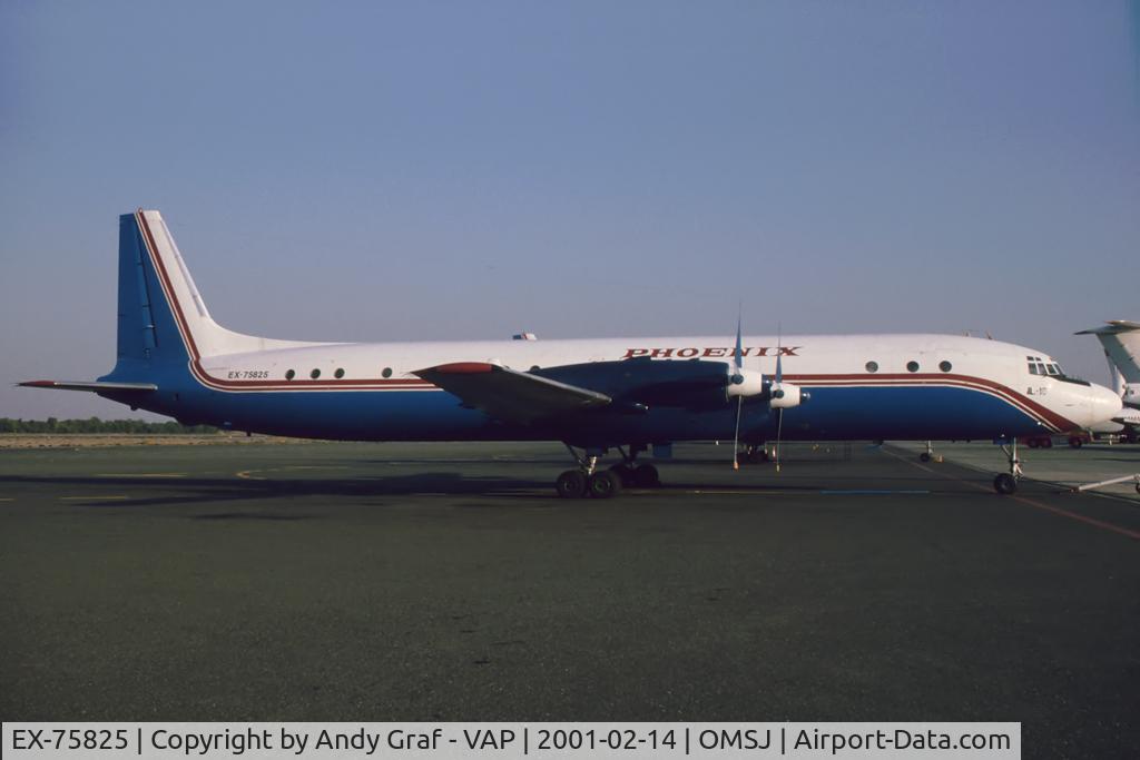 EX-75825, Ilyushin Il-18 C/N 182004904, Phoenix Aviation IL18