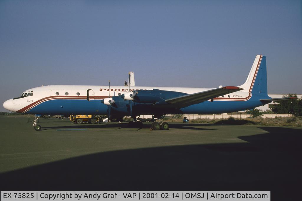EX-75825, Ilyushin Il-18 C/N 182004904, Phoenix Aviation IL18