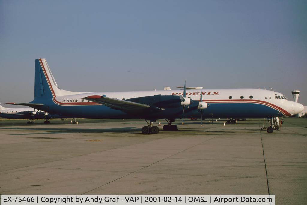 EX-75466, 1967 Ilyushin Il-18GrM C/N 187010403, Phoenix Aviation IL18