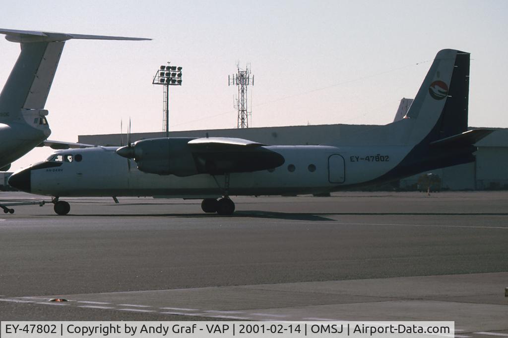 EY-47802, 1971 Antonov An-24RV C/N 17306901, Tajik Air AN24
