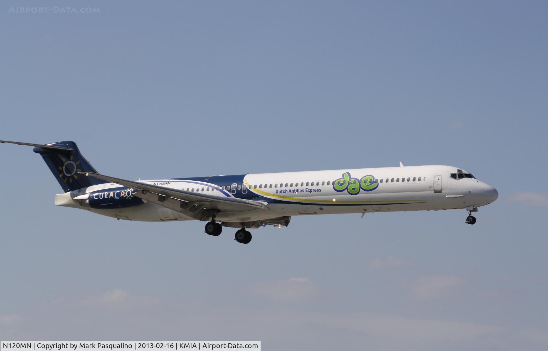 N120MN, 1992 McDonnell Douglas MD-83 C/N 53120, MD-83