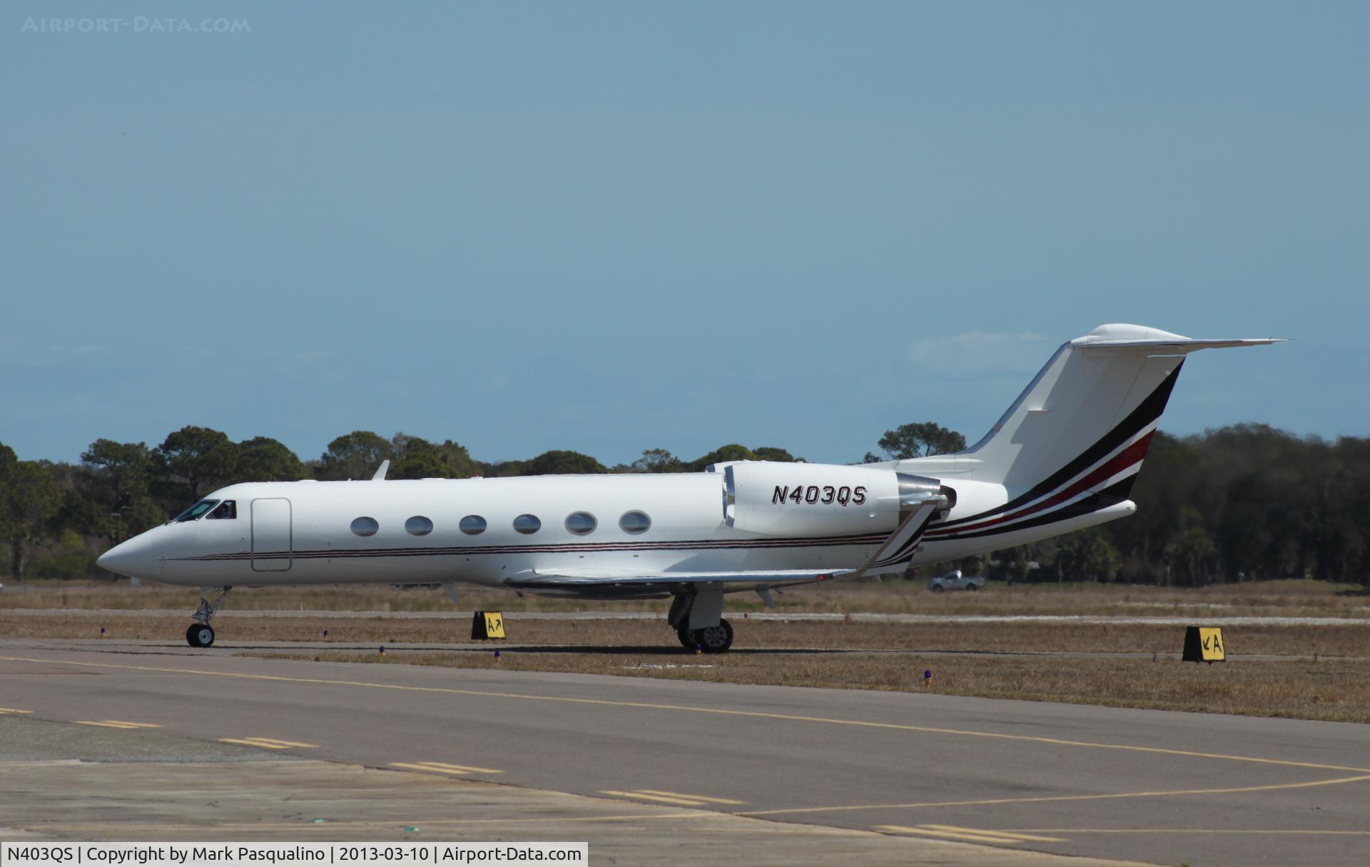 N403QS, 2000 Gulfstream Aerospace G-IV C/N 1403, Gulfstream G-IV
