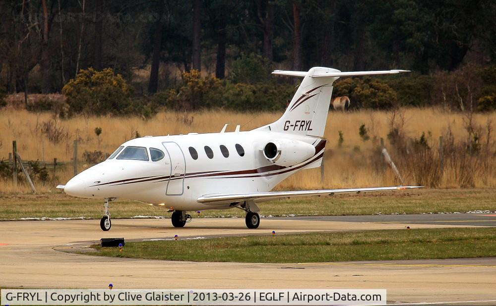 G-FRYL, 2004 Raytheon 390 Premier I C/N RB-97, Ex: N6197F > G-FRYL - Originally owned to and trading as, Gregg Air in August 2004 and currently with, Hawk Air Ltd since May 2007
