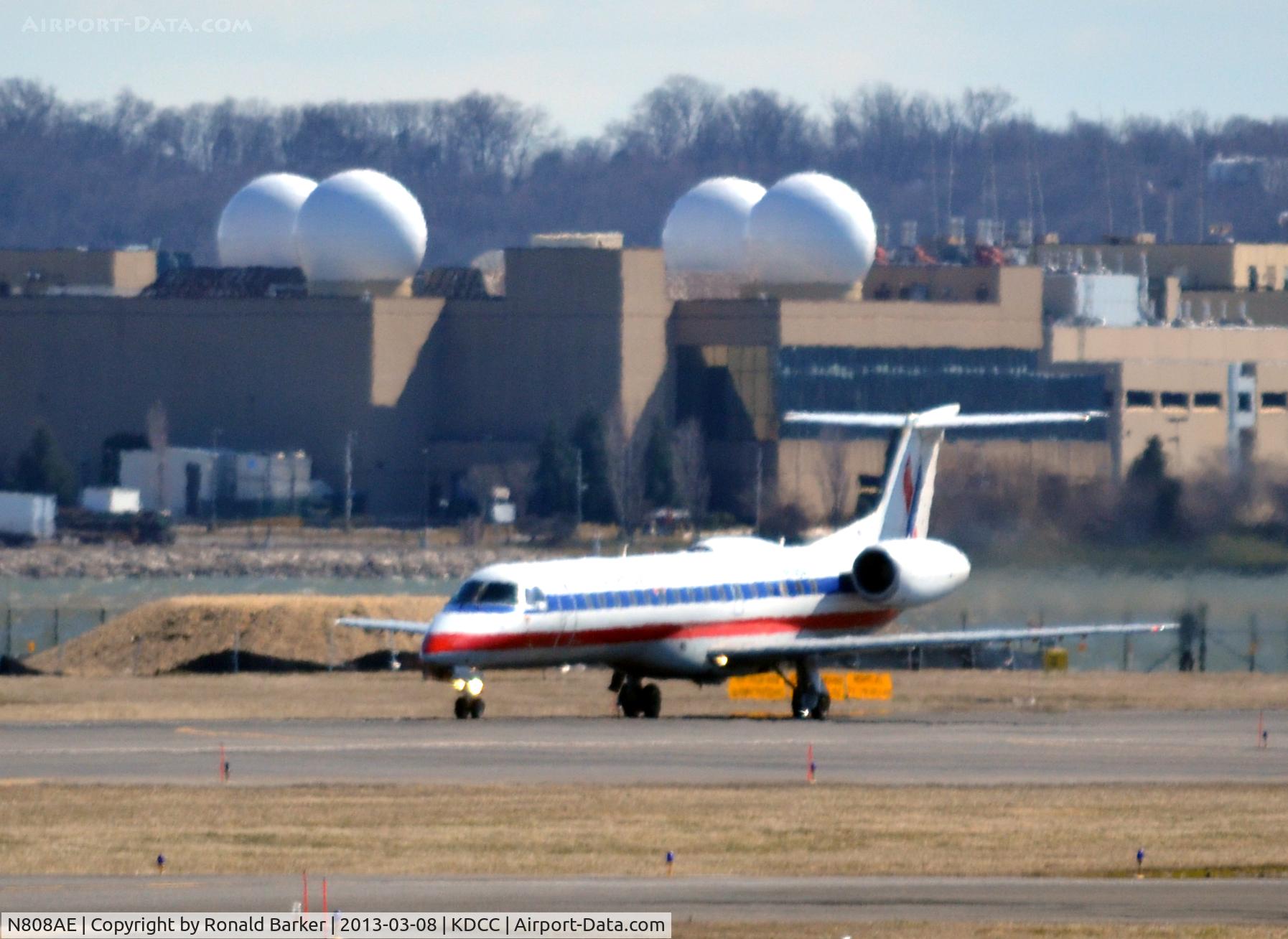 N808AE, 2001 Embraer ERJ-140LR (EMB-135KL) C/N 145519, Takeoff DCA