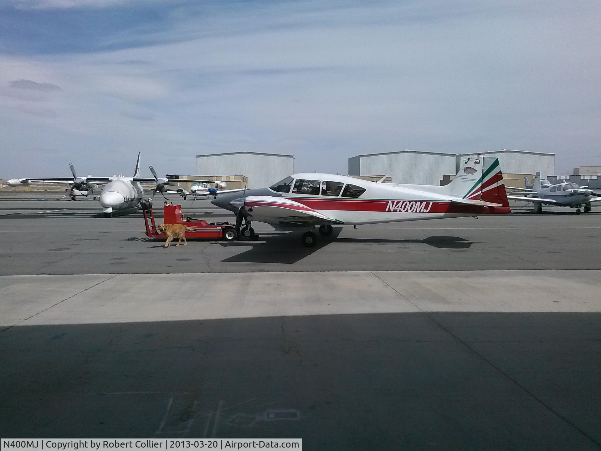 N400MJ, Piper PA-23-160 Apache C/N 23-1627, currently installing new  upholstry