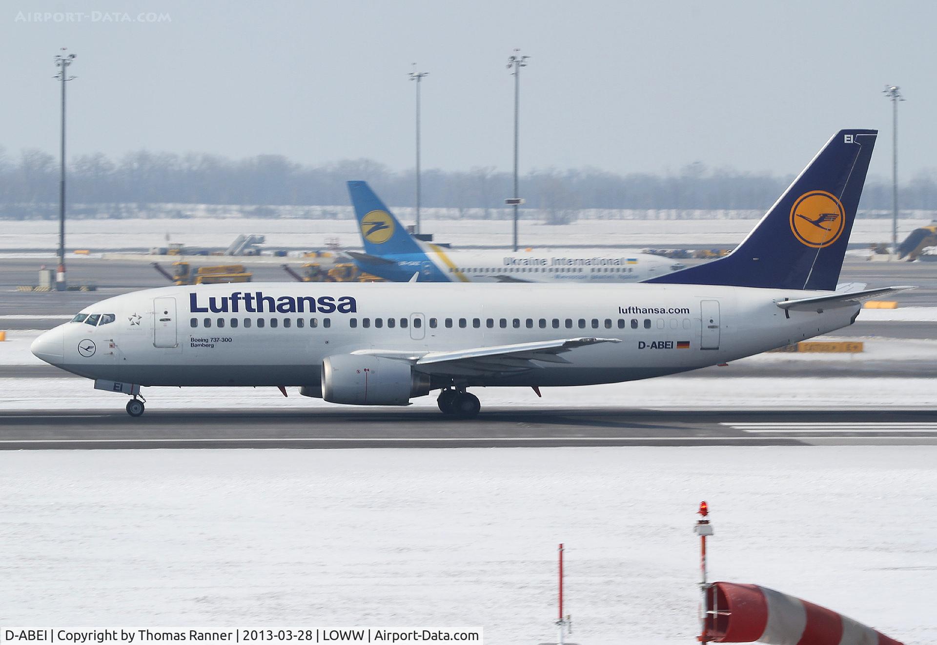 D-ABEI, 1991 Boeing 737-330 C/N 25359, Lufthansa Boeing 737