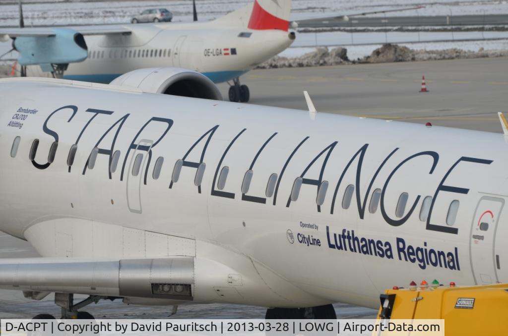 D-ACPT, 2003 Canadair CRJ-701ER (CL-600-2C10) Regional Jet C/N 10103, Star Alliance CRJ of Lufthansa Regional