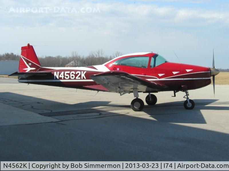 N4562K, 1948 Ryan Navion A C/N NAV-4-1562, On the ramp at Urbana, Ohio