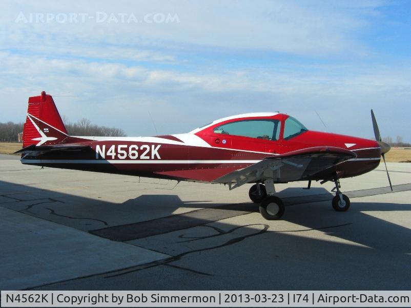 N4562K, 1948 Ryan Navion A C/N NAV-4-1562, On the ramp at Urbana, Ohio