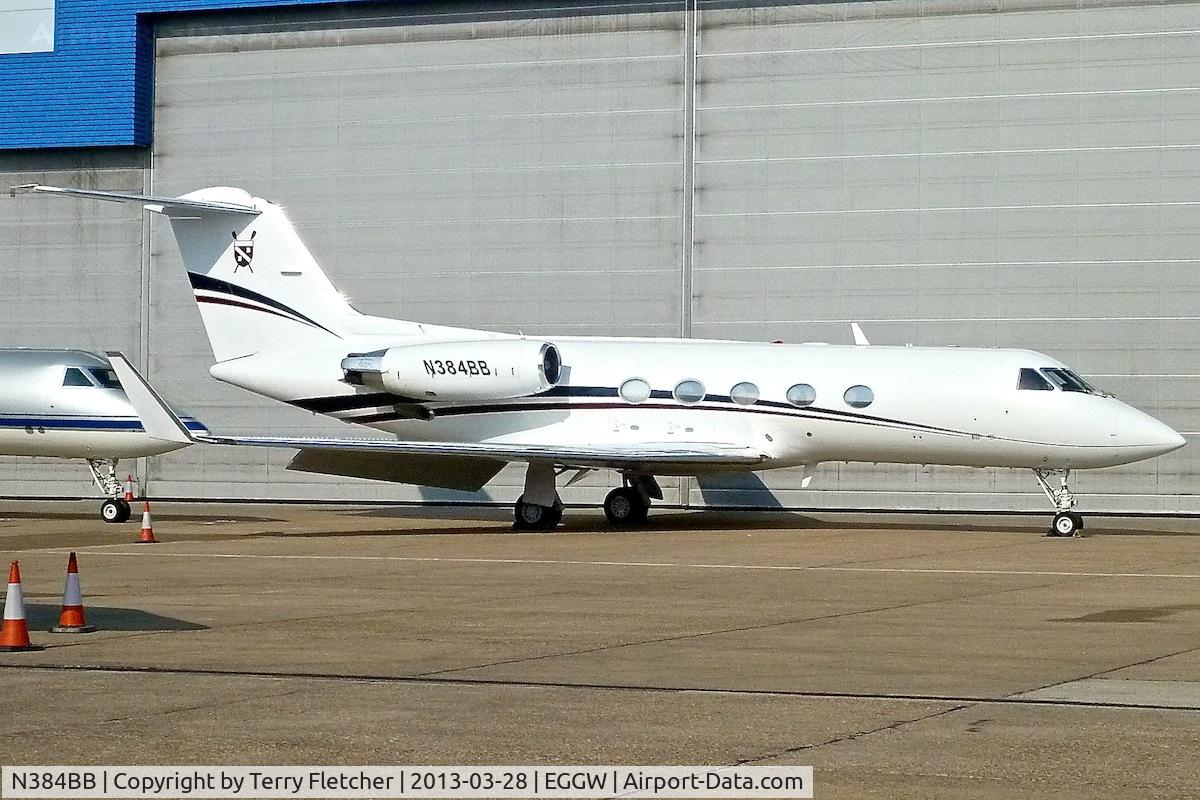 N384BB, 1987 Gulfstream Aerospace G-1159A Gulfstream III C/N 496, 1987 Gulfstream Aerospace G-1159A, c/n: 496 at Luton