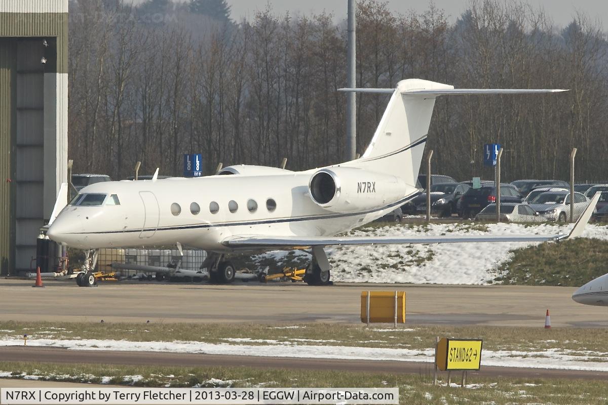 N7RX, 2005 Gulfstream Aerospace GIV-X (G450) C/N 4017, 2005 Gulfstream Aerospace GIV-X (G450), c/n: 4017 at Luton