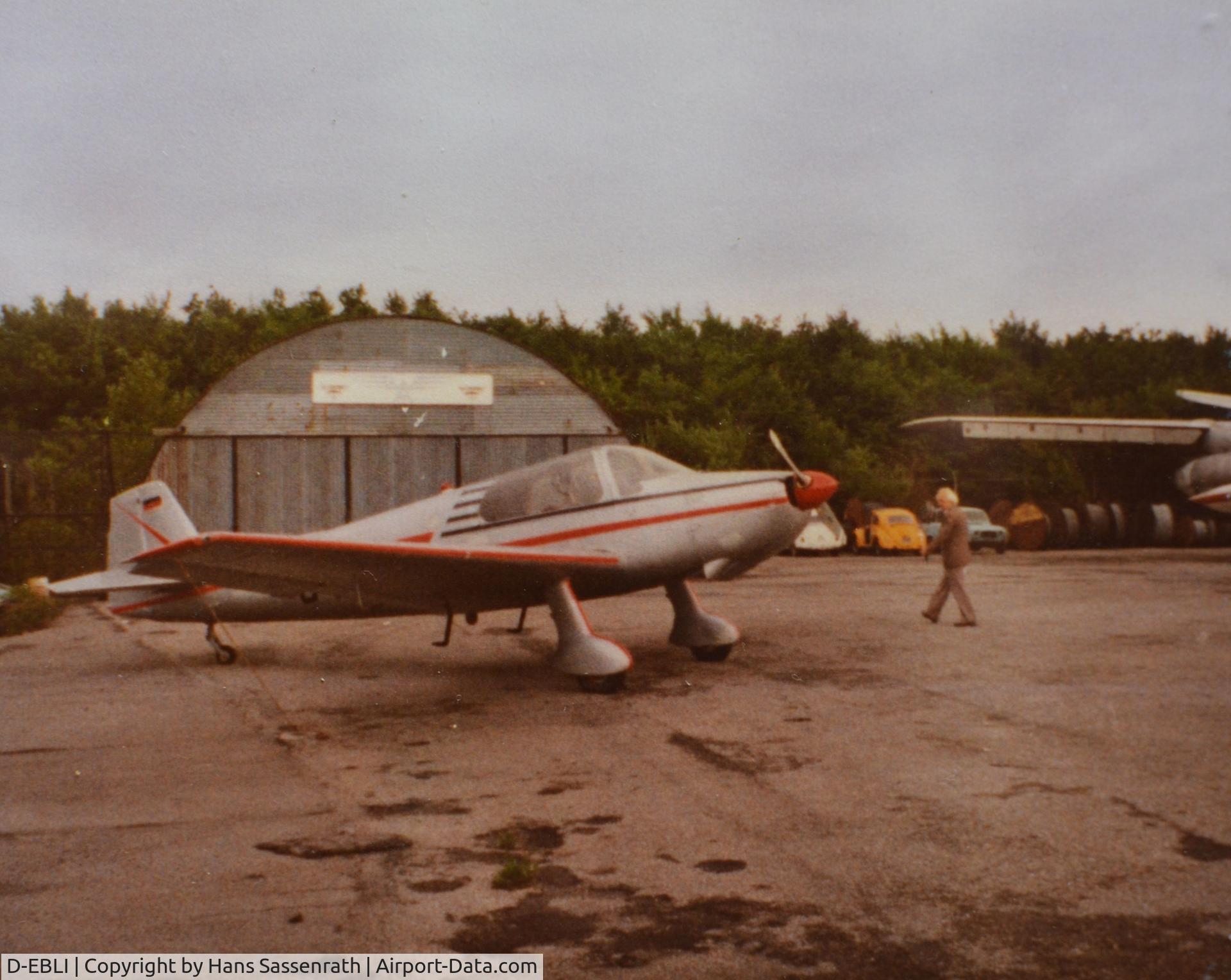 D-EBLI, Bolkow Bo-207 C/N 223, Plane of my father and his friends. In the early 1980s.
