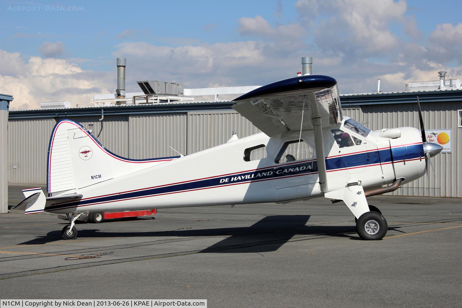 N1CM, 1965 De Havilland Canada DHC-2 Beaver Mk.1 C/N 1606, KPAE/PAE