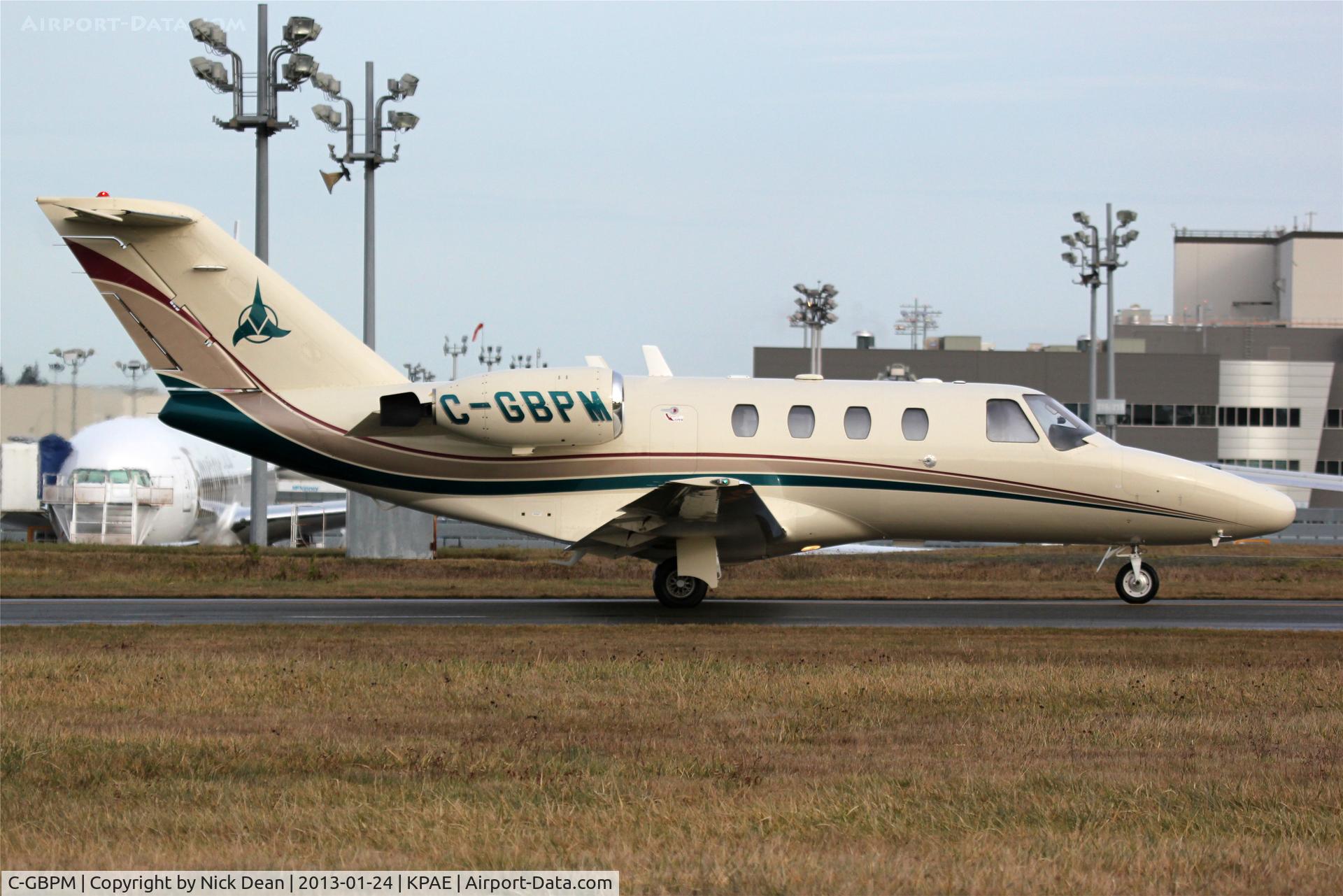 C-GBPM, 1998 Cessna 525 CitationJet C/N 525-0287, KPAE/PAE
