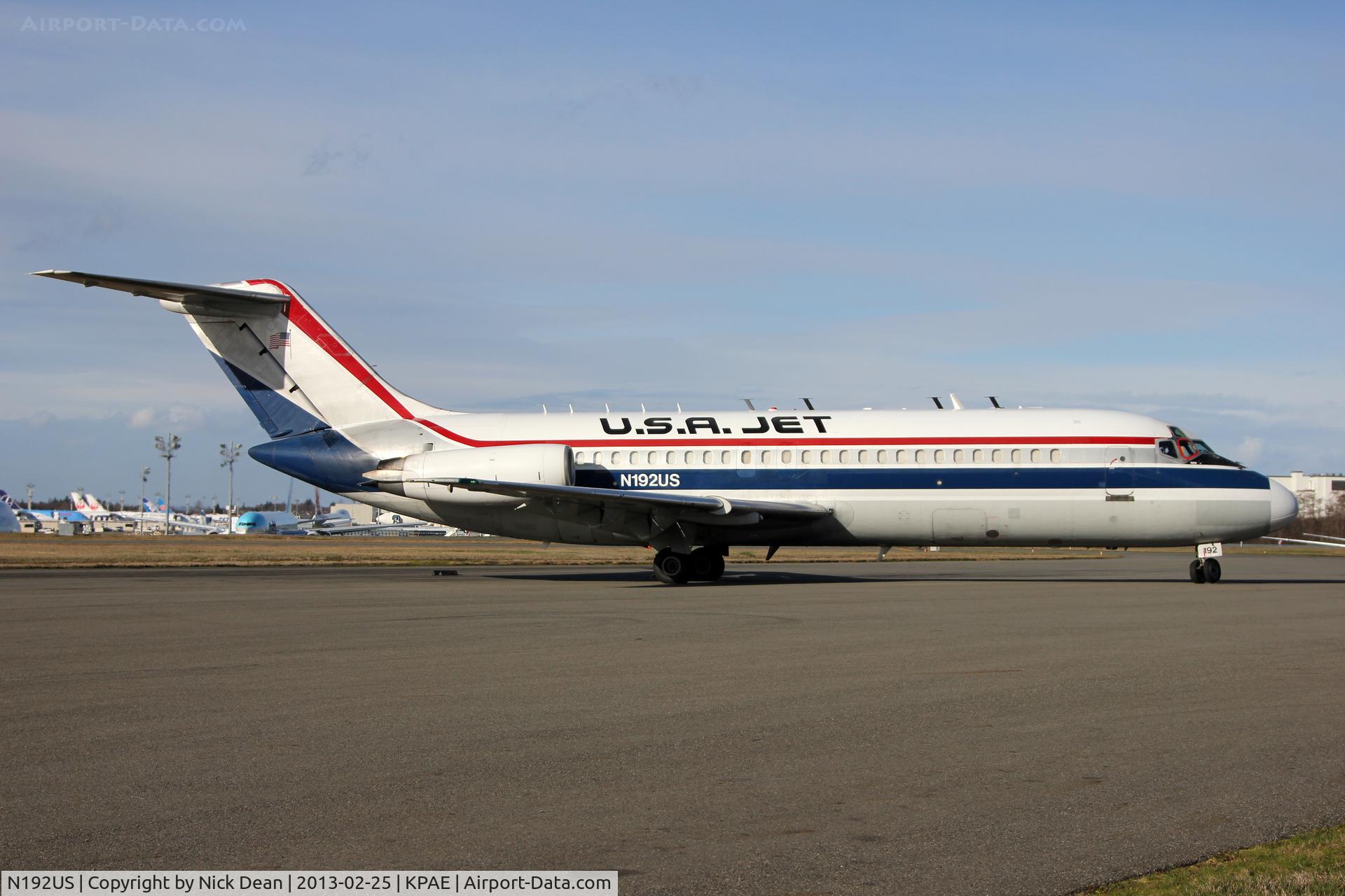N192US, 1967 Douglas DC-9-15F C/N 47156, KPAE/PAE