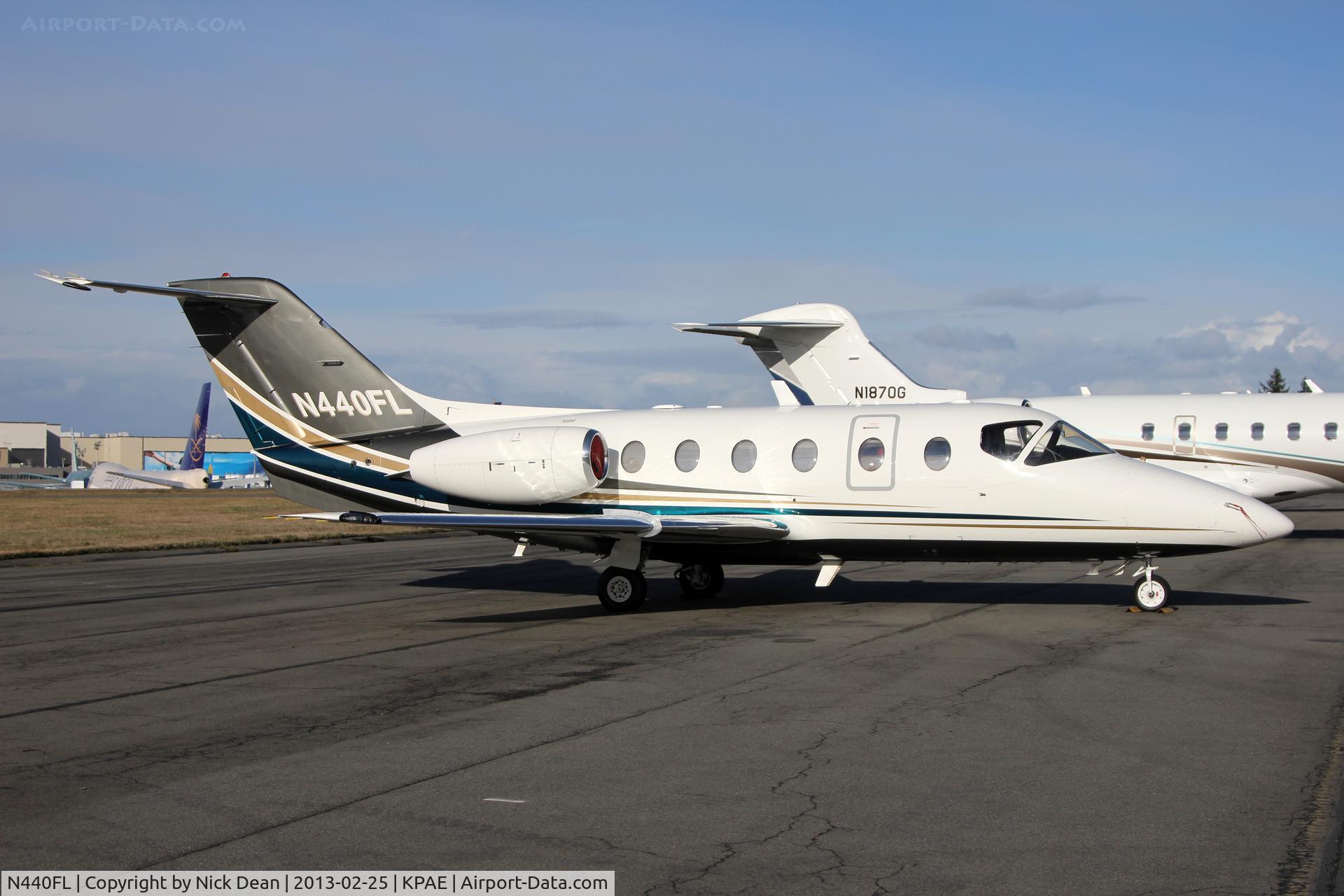 N440FL, 2000 Raytheon 400A Beechjet C/N RK-289, KPAE/PAE