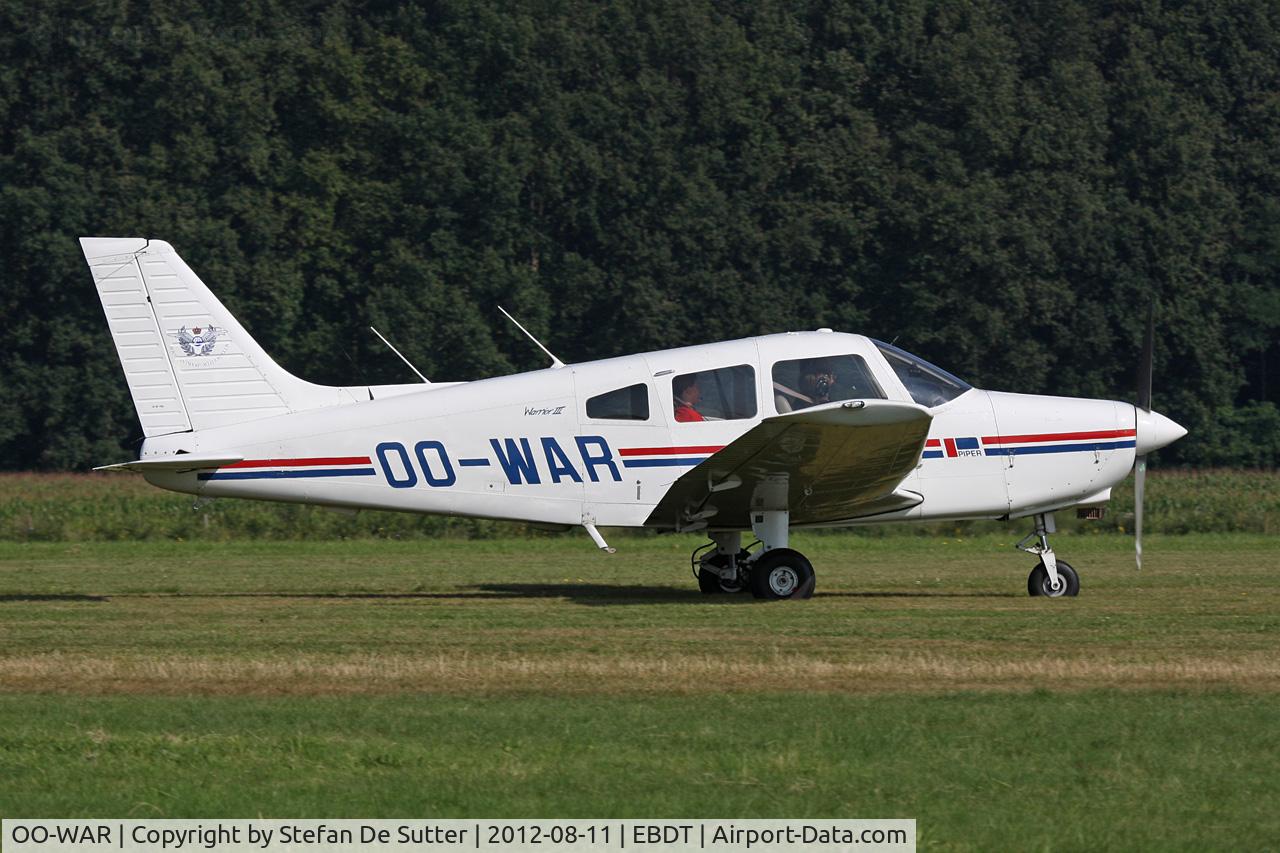 OO-WAR, Piper PA-28-161 Warrior III C/N 28-16112, Schaffen Fly In 2012.