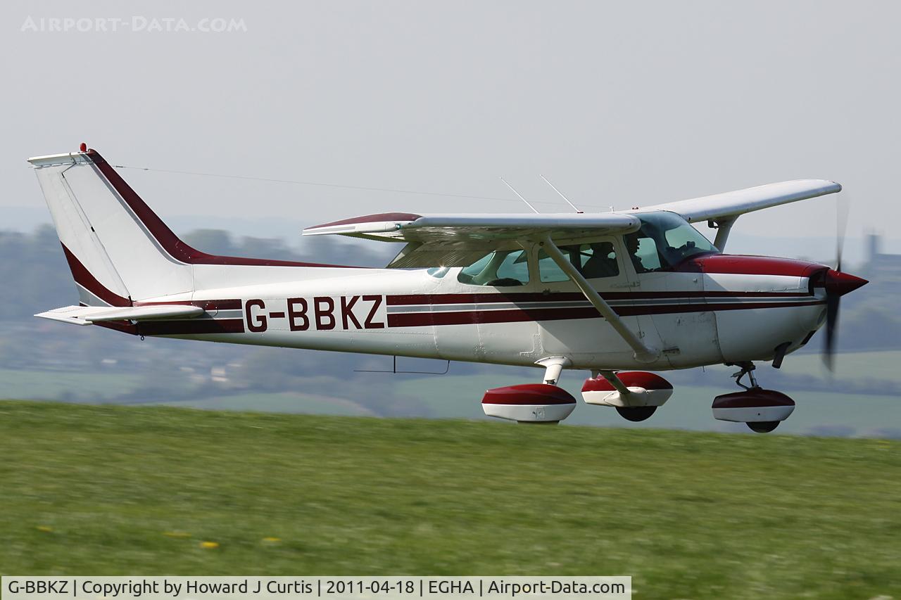 G-BBKZ, 1973 Cessna 172M C/N 172-61495, Privately owned.
